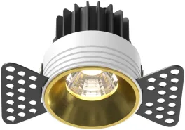 Точечный светильник Round DL058-7W4K-TRS-BS купить с доставкой по России