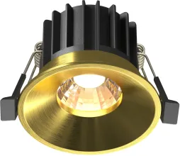 Точечный светильник Round DL058-12W3K-BS купить с доставкой по России